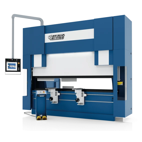 Working table lengths: from 4 feet up to 20 feet
Bending force: from 40 tones up to 880 tones
Controllers: Delem DA-66T or DA-69T
Axis number variation: from 4+1 up to 8+1
Fiessler Akas light curtains
Amada-Promecam tool clamping system
Quick clamping system
Movements in all axes controlled by servomotors
User-friendly interface
Front supports for sheet handling
Oil cooling system (OCS)
Hydraulic system: HAWE (Germany)
Light curtains
Limit switches
Safety guards